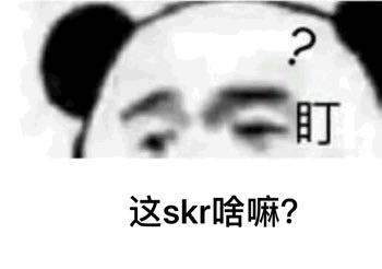 中国新说唱skr表情包图1