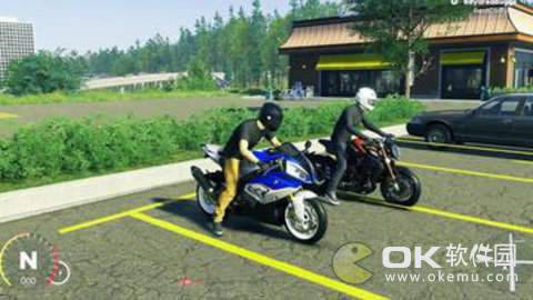 摩托骑手交通比赛3D图1