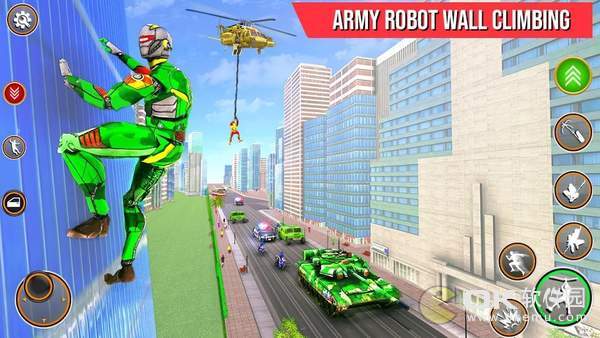 陆军机器人绳索英雄最新版图3