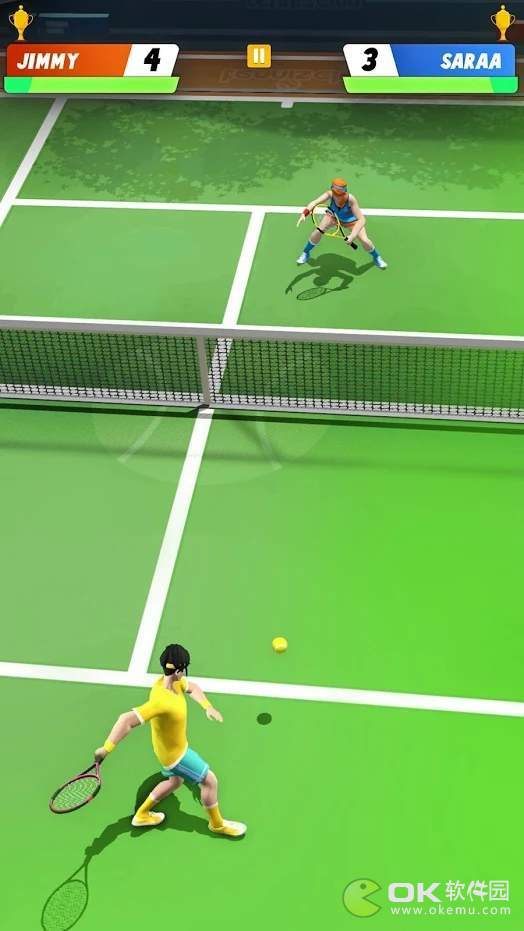 World Tennis Online Games: Free图2