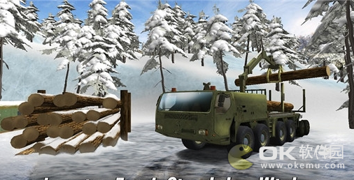 冬季伐木卡车模拟器图3