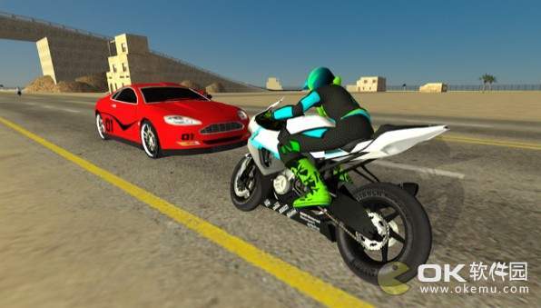 摩托车驾驶竞速模拟器3D图2