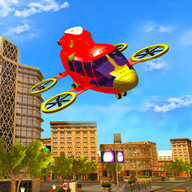 无人机出租车飞行模拟器3d