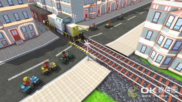 铁路四方交通模拟图3