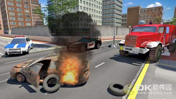 Fire Truck Simulator 2019图1