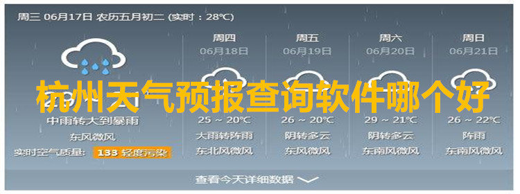 杭州天气预报查询软件