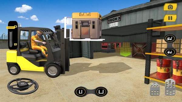 真实叉车驾驶模拟器3D冒险