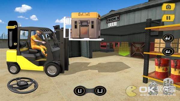 真实叉车驾驶模拟器3D冒险图3