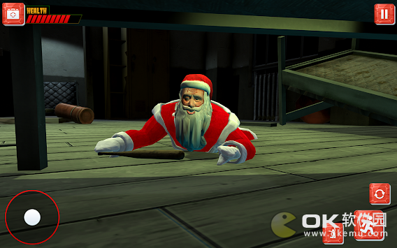 圣诞老人游戏疯狂的老奶奶圣诞逃脱图3