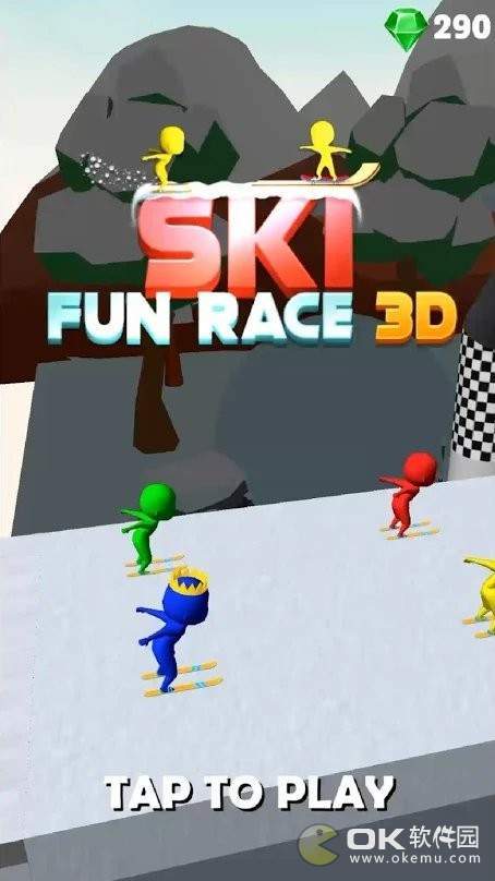 滑雪趣味赛3D图2