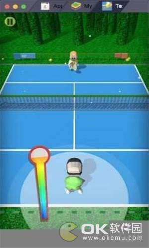网球山图3