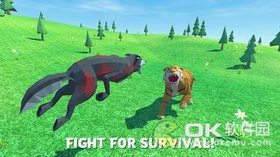 狼vs老虎生存模拟器图1