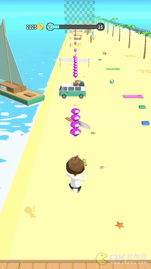 沙滩跑步者3D图3