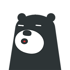 黑熊表情包图3
