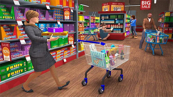 超市购物模拟器中文版图1