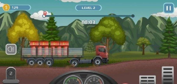 卡车模拟驾驶山路手机版(truck simulator: drive and race!)图3