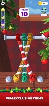 缠绕的圣诞绳索3D图2