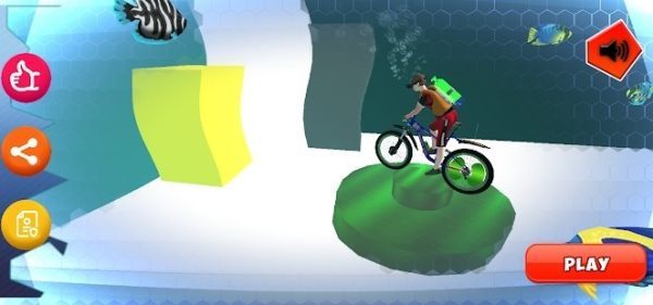水下自行车3D图3