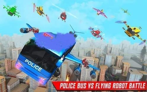 Police Bus Robot 2020图1