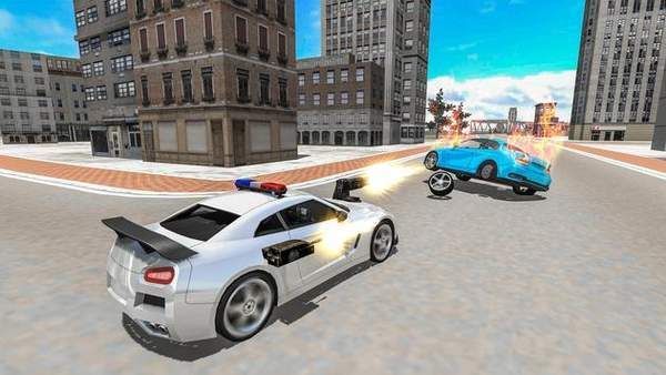 驾驶警车射击游戏官方安卓版图1