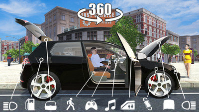 城市汽车模拟驾驶图1
