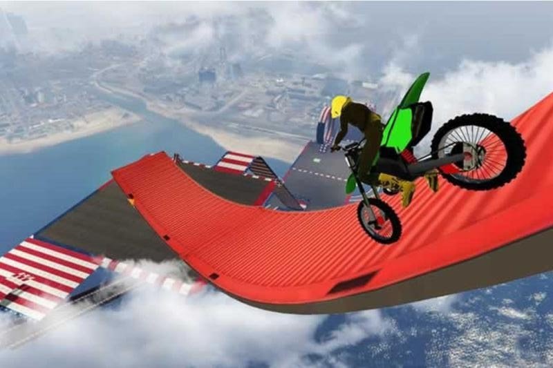 不可能的摩托车轨道图1