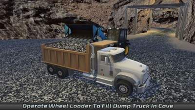 挖掘机卡车3D图1