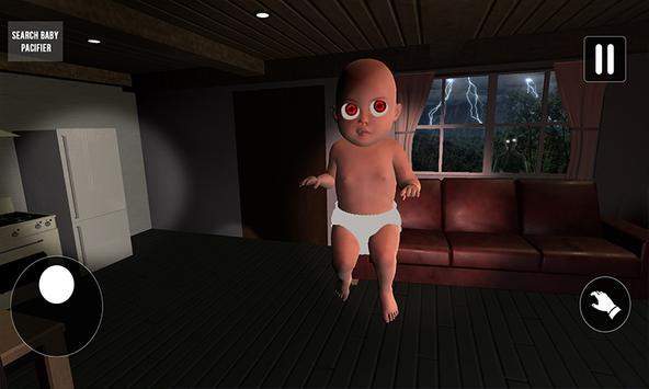 鬼屋中的婴儿可怕的婴儿房逃脱