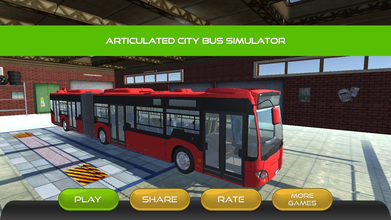 铰接式城市公交车模拟器图3
