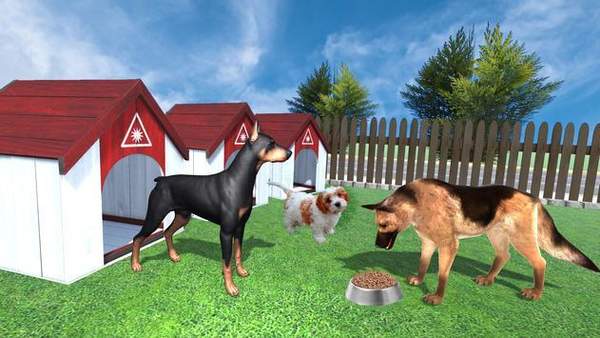 虚拟宠物收容所动物小游戏