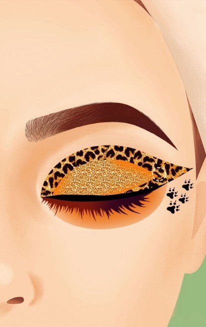 模拟眼部化妆艺术图2