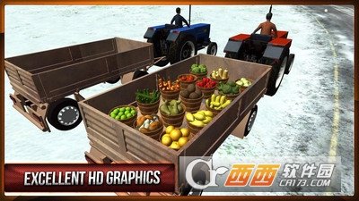 拖拉卡车运输蔬菜图3