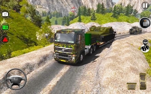 军队卡车运输模拟器2021图1