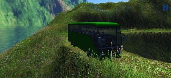 山地危险公共汽车模拟器