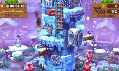 方块城堡高塔游戏安卓版（Blocky Castle Challenge）图2