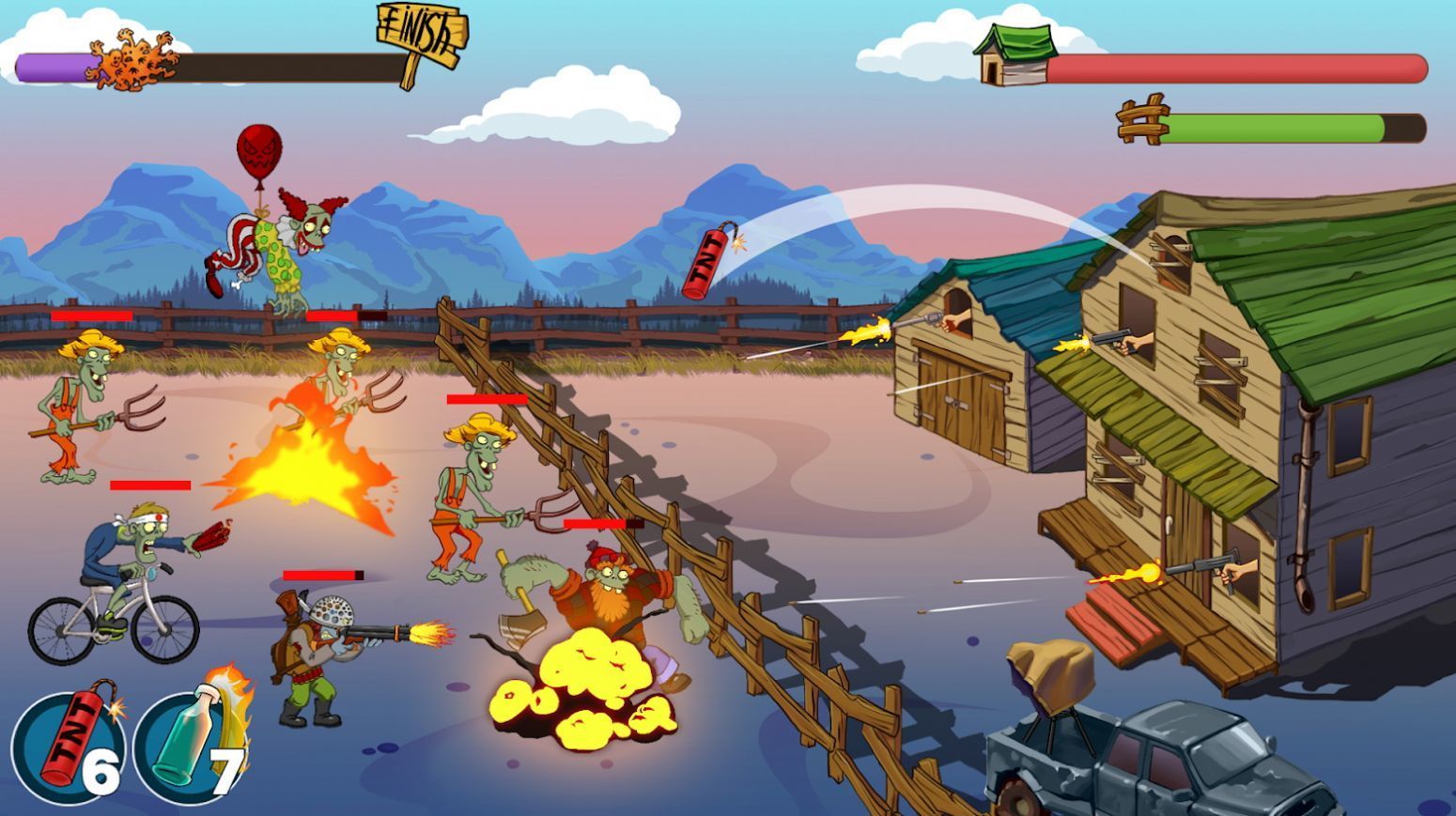 枪械大战僵尸(Zombie Ranch Battle)图2