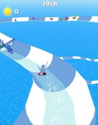 水上乐园滑梯3D图3