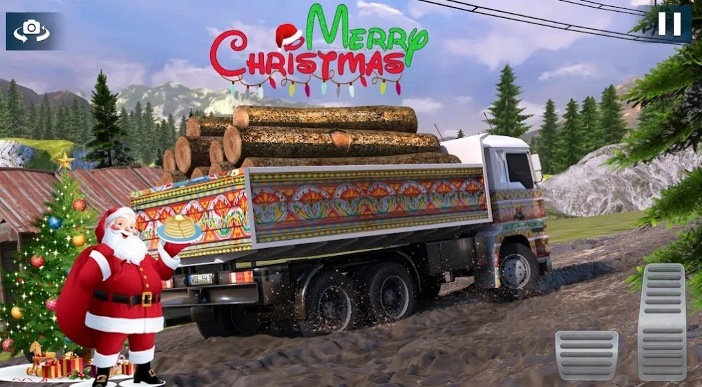 圣诞雪地卡车模拟器图4