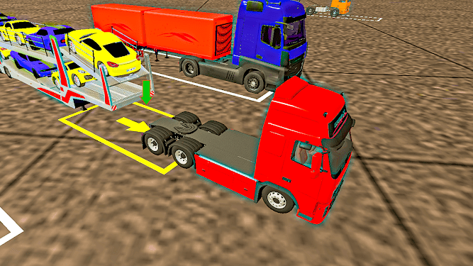 卡车停车3D图1