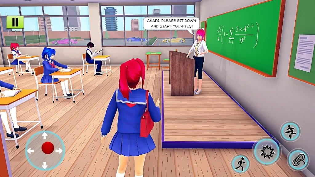 动漫高中女生模拟器3D图3