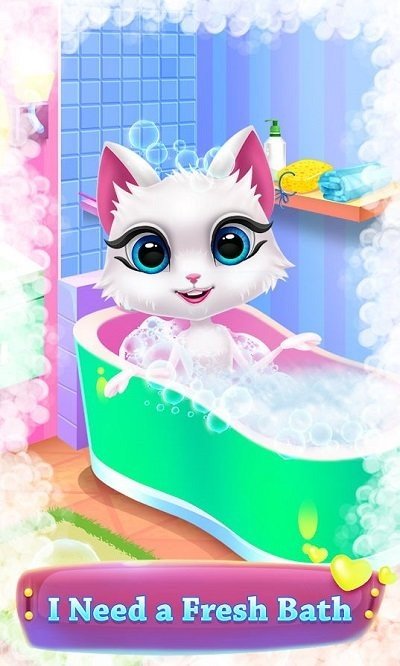 凯蒂猫独角兽洗澡图3