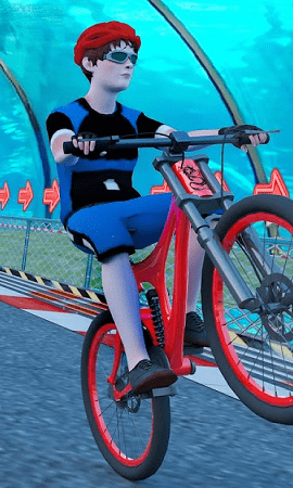 水下自行车竞比赛图2
