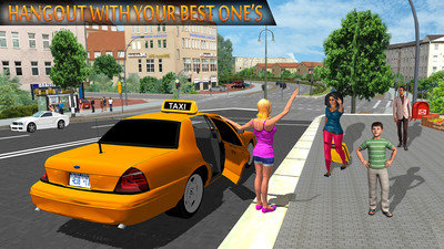 出租车接客模拟手游版图2