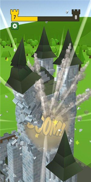 大炮射击摧毁城堡最新版图2