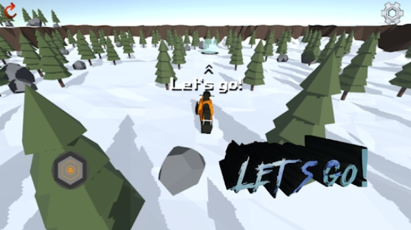 雪地车3D图3