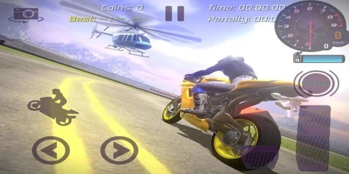 超刺激驾驶摩托车游戏