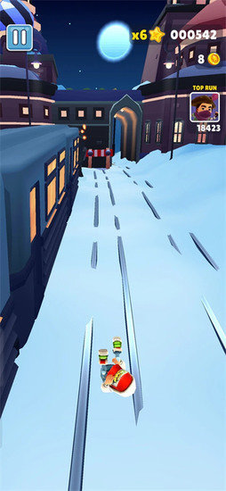 Subwaysurf雪地版图1