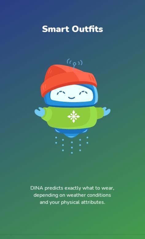 DINA个性化天气app图3