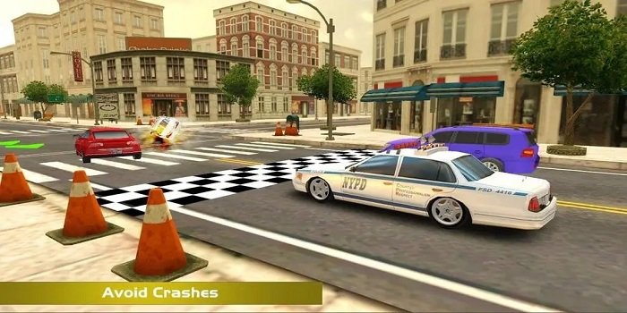 警车模拟驾驶游戏