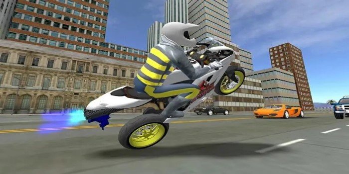 模拟驾驶摩托车游戏